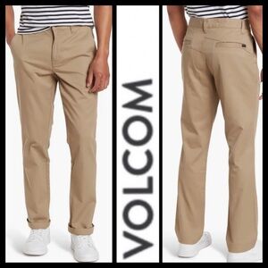 NWOT Volcom Men’s Vmonty Straight Leg Pants
